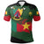 Cameroon Polo Shirt Cameroon Flag Brush RLT7 - Wonder Print Shop