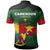 Cameroon Polo Shirt Cameroon Flag Brush RLT7 - Wonder Print Shop