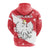 Poland Coat Of Arms Flag Brush Hoodie RLT7 - Wonder Print Shop