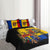 Moldova Flag Quilt Bed Set Flag Style J74 RLT13 - Wonder Print Shop