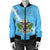 Saint Lucia Christmas Coat Of Arms Women Bomber Jacket X Style8 RLT6 - Wonder Print Shop