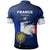 France Polo - France Flag Brush RLT12 - Wonder Print Shop