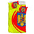 Romania Flag Coat Of Arms Bedding Set Circle RLT13 - Wonder Print Shop