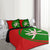 Oman Flag Coat Of Arms Quilt Bed Set Circle RLT13 - Wonder Print Shop