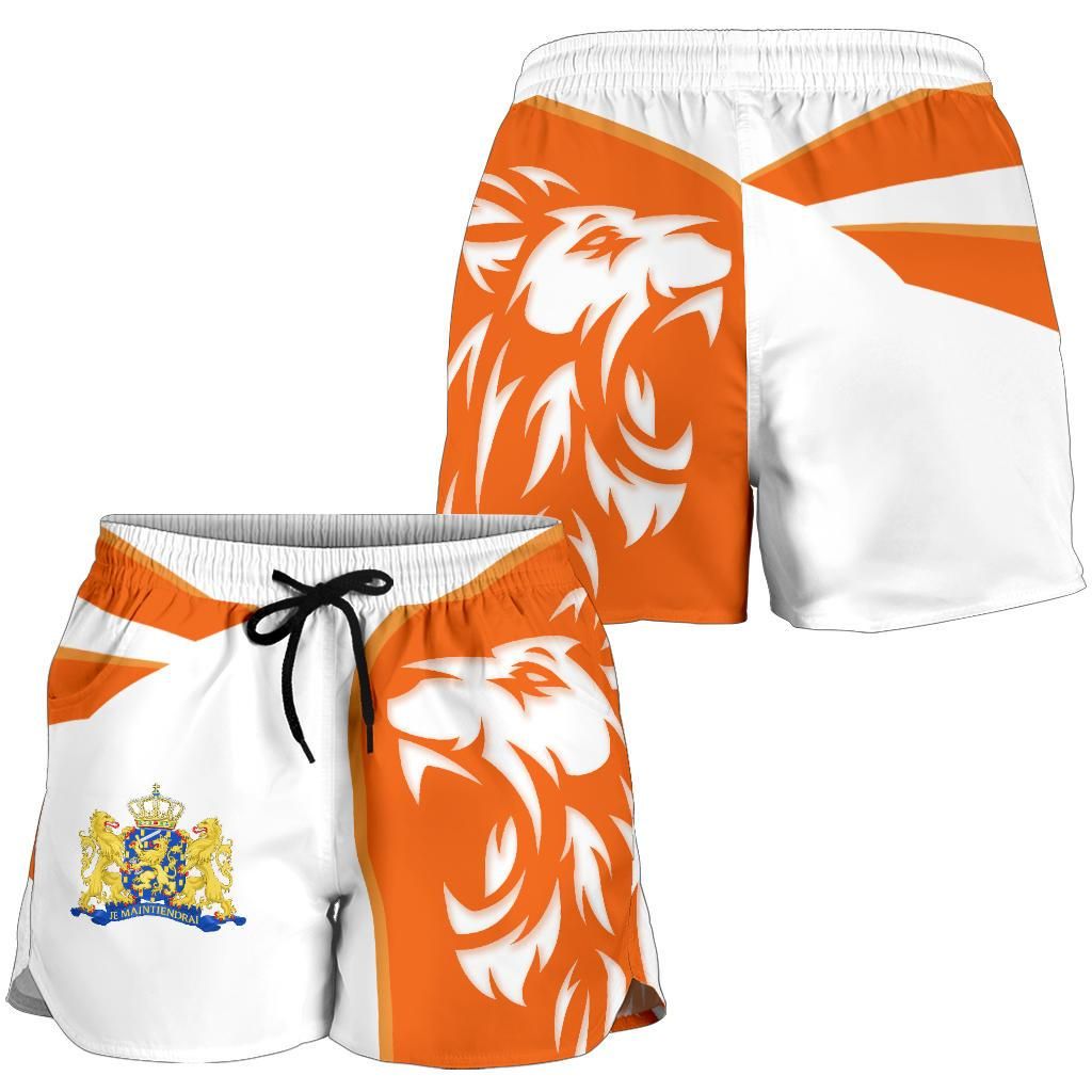 netherlands-shorts-netherlands-coat-of-arms-lion-women