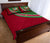 Suriname Quilt Bed Set Suriname Coat Of Arms and Flag Color RLT7 - Wonder Print Shop