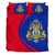 Cambodia Flag Coat Of Arms Bedding Set Circle RLT7 - Wonder Print Shop