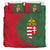 Hungary Flag Coat Of Arms Bedding Set Circle RLT8 - Wonder Print Shop