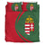 Hungary Flag Coat Of Arms Bedding Set Circle RLT8 - Wonder Print Shop