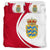 Denmark Flag Coat Of Arms Bedding Set Circle RLT13 - Wonder Print Shop