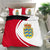 Denmark Flag Coat Of Arms Bedding Set Circle RLT13 - Wonder Print Shop