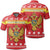 Christmas Montenegro Polo Shirt Coat Of Arms RLT13 - Wonder Print Shop