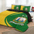 Saint Vincent and the Grenadines Flag Coat Of Arms Quilt Bed Set Circle RLT13 - Wonder Print Shop