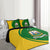 Saint Vincent and the Grenadines Flag Coat Of Arms Quilt Bed Set Circle RLT13 - Wonder Print Shop