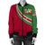 Suriname Women's Bomber Jacket Suriname Coat Of Arms and Flag Color RLT7 - Wonder Print Shop