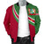 Suriname Men's Bomber Jacket Suriname Coat Of Arms and Flag Color RLT7 - Wonder Print Shop