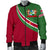 Suriname Men's Bomber Jacket Suriname Coat Of Arms and Flag Color RLT7 - Wonder Print Shop