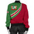 Suriname Women's Bomber Jacket Suriname Coat Of Arms and Flag Color RLT7 - Wonder Print Shop