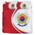 South Korea Flag Coat Of Arms Bedding Set Circle RLT8 - Wonder Print Shop