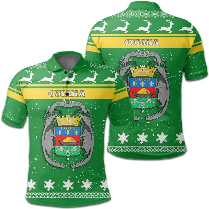 christmas-guiana-coat-of-arms-polo-shirt