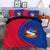 Nepal Flag Coat Of Arms Bedding Set Circle RLT7 - Wonder Print Shop