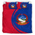 Nepal Flag Coat Of Arms Bedding Set Circle RLT7 - Wonder Print Shop