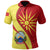 Macedonia Polo Shirt Vergina Sun RLT7 - Wonder Print Shop