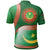 Mauritania Polo Shirt Mauritania Flag and Coat Of Arms RLT12 - Wonder Print Shop