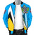 Saint Lucia Men's Bomber Jacket Flag With Coat Of Arms RLT6 - Wonder Print Shop