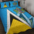 Saint Lucia Quilt Bed Set Flag With Coat Of Arms RLT6 - Wonder Print Shop