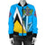 Saint Lucia Women's Bomber Jacket Flag With Coat Of Arms RLT6 - Wonder Print Shop