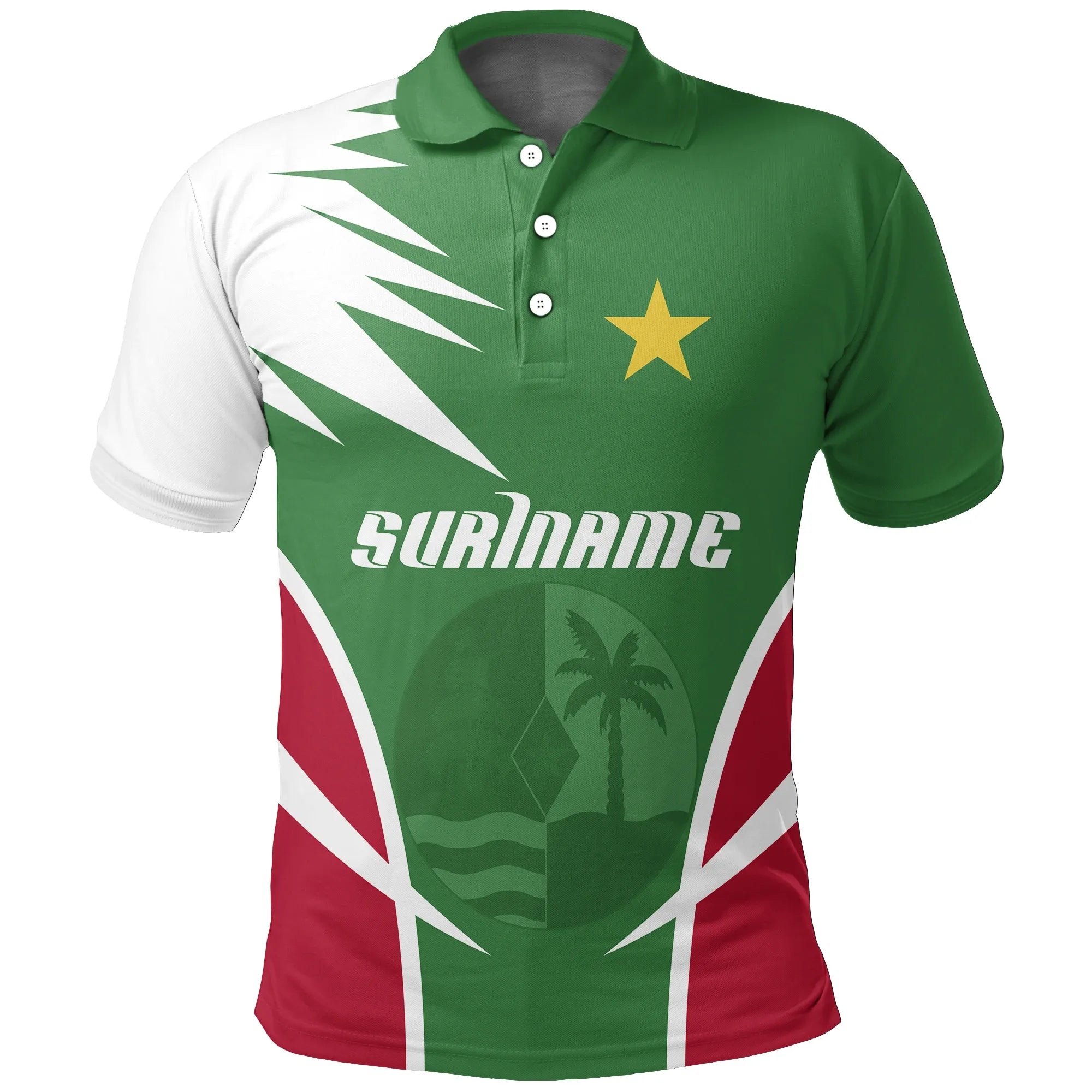 Suriname Polo Shirt Active Style RLT7 - Wonder Print Shop