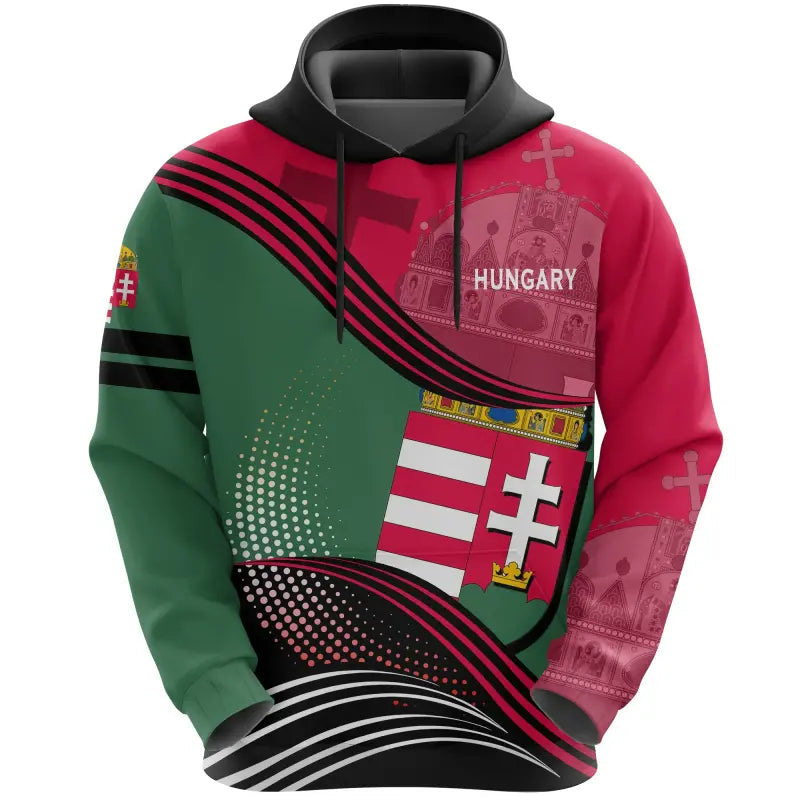 Hungary Hoodie Fall In The Wave RLT8 - Wonder Print Shop