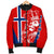 Norway Women's Bomber Jacket RLT7 - Wonder Print Shop