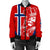 Norway Women's Bomber Jacket RLT7 - Wonder Print Shop