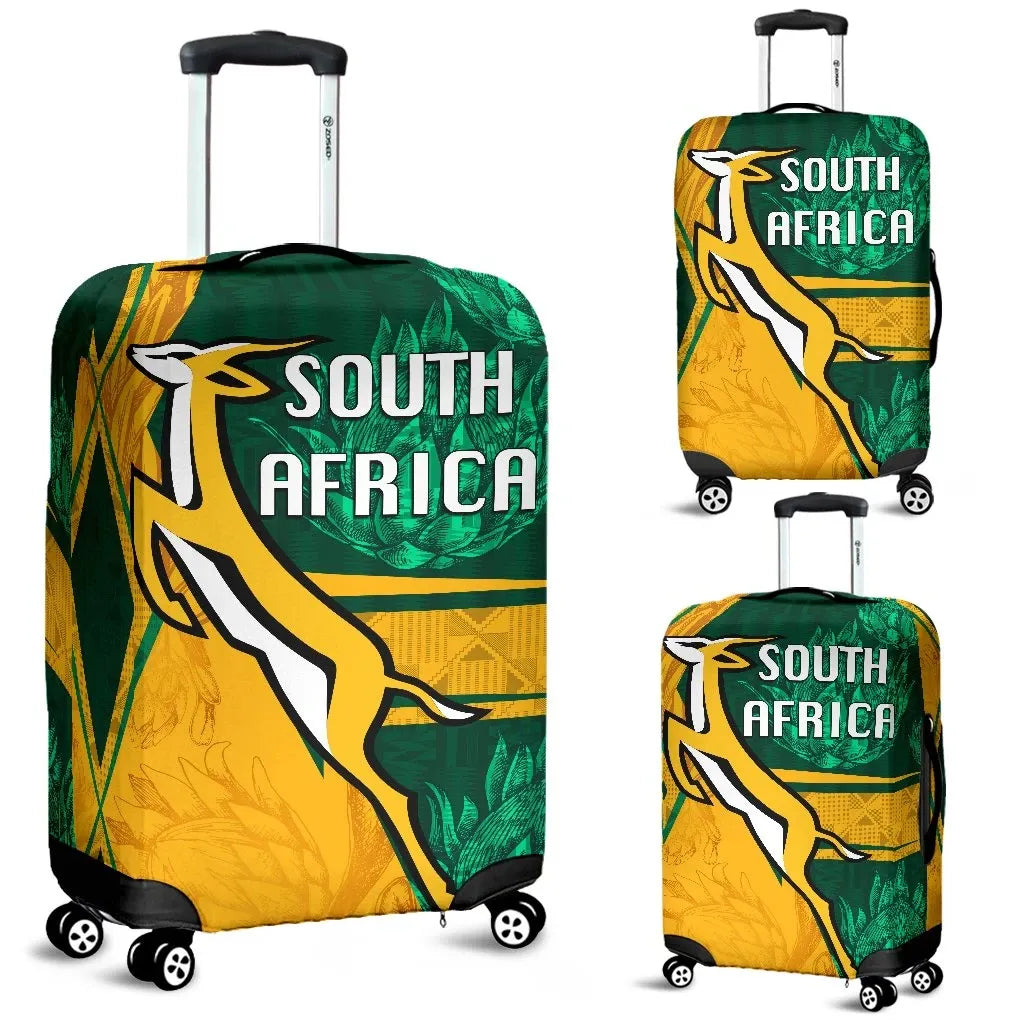 South Africa Luggage Covers Springboks Rugby Be Fancy RLT8 - Wonder Print Shop