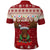 Sweden Polo Shirt Christmas Moose Red RLT7 - Wonder Print Shop