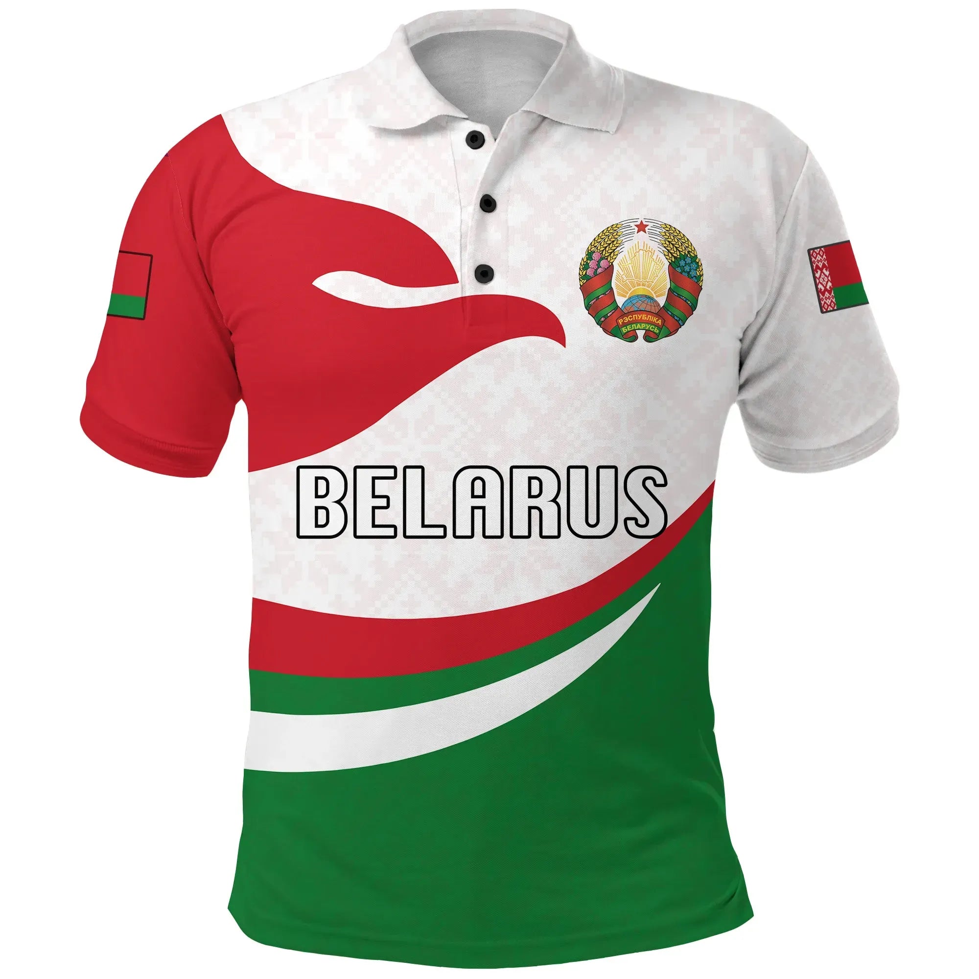 Belarus Polo Shirt Proud Version RLT6 - Wonder Print Shop