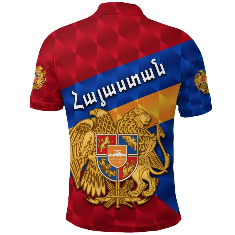 Armenia Polo Shirt Sporty Style RLT8 - Wonder Print Shop