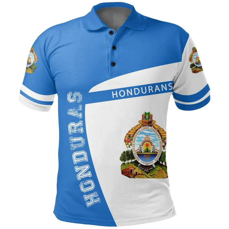 Honduras Sport Polo Shirt Premium Style RLT8 - Wonder Print Shop