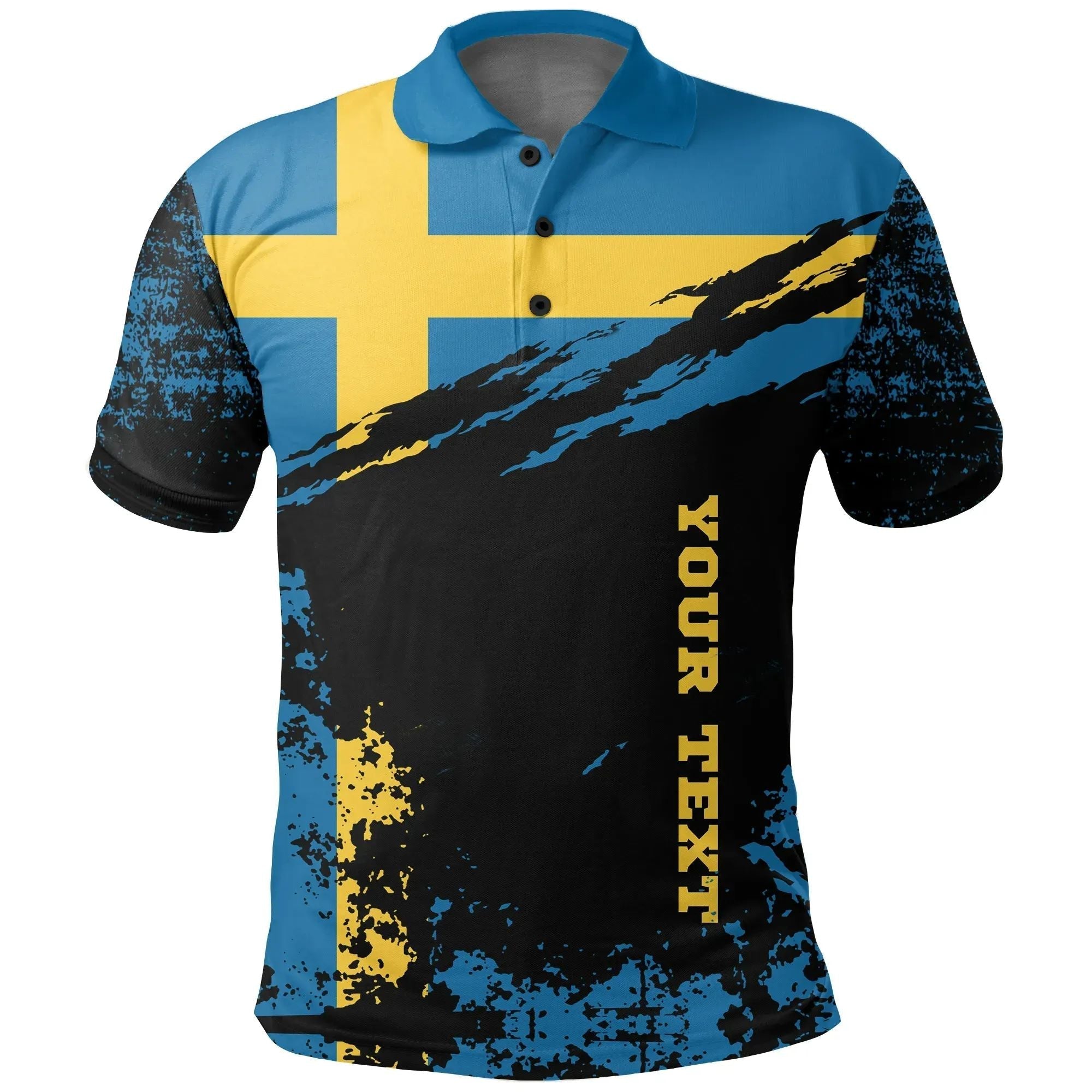 Sweden Polo Shirt Customized RLT7 - Wonder Print Shop