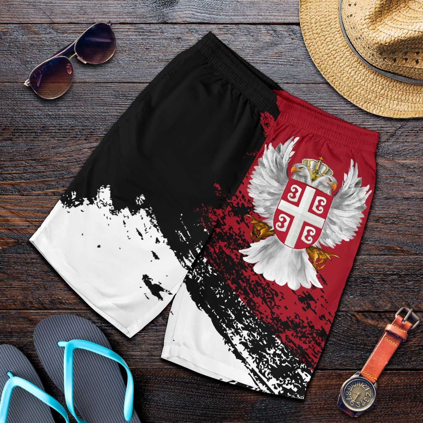 serbia-shorts-serbian-white-eagle