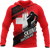 Switzerland Hoodie Switzerland Skiing RLT13 - Wonder Print Shop