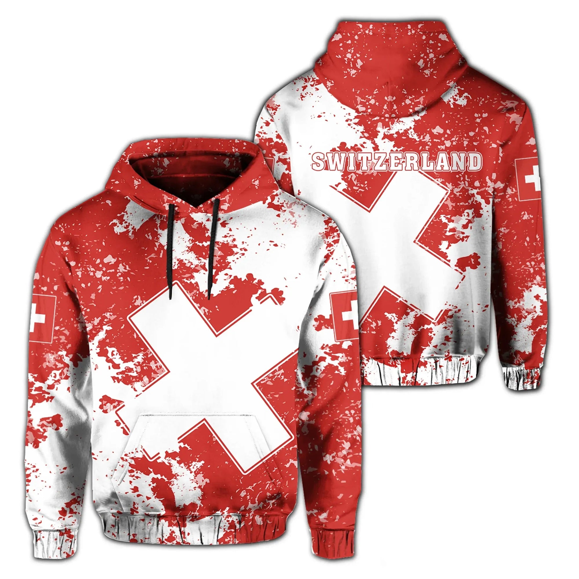 Switzerland Hoodie Nora Style RLT13 - Wonder Print Shop