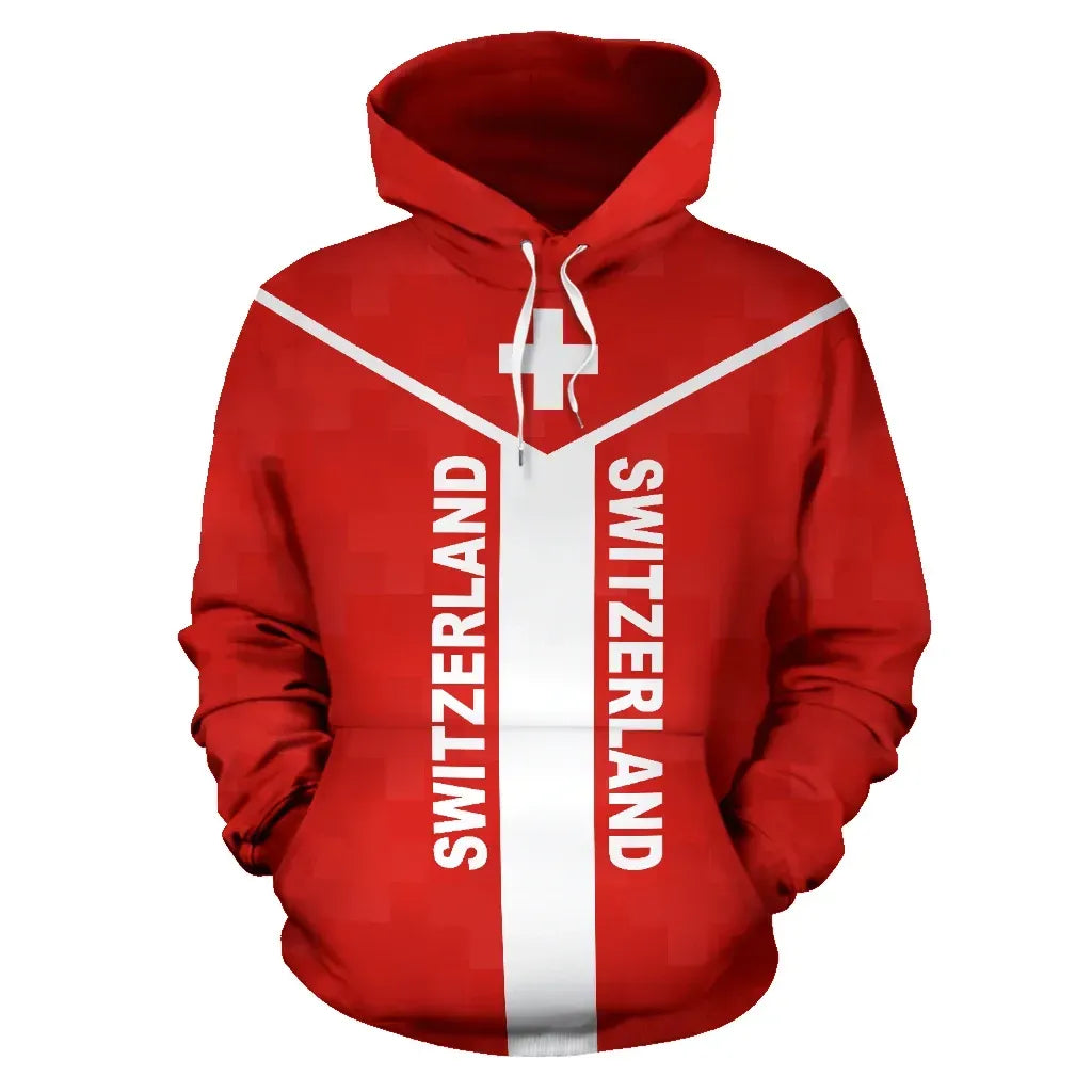 Switzerland Rising Pullover Hoodie RLT13 - Wonder Print Shop