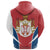 Serbia Hoodie Serbia Active Hoodie RLT7 - Wonder Print Shop