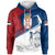 Serbia Hoodie Coat Of Arms Flag Style RLT7 - Wonder Print Shop