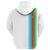 Azerbaijan Hoodie United Flag (White) RLT8 - Wonder Print Shop