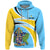 Saint Lucia Hoodie N Flag RLT6 - Wonder Print Shop