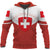 Switzerland Flag Hoodie Semicircle RLT13 - Wonder Print Shop